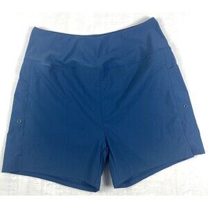 Gradual Women's Swim Shorts Botoms Stretch Blue Size XXL NEW